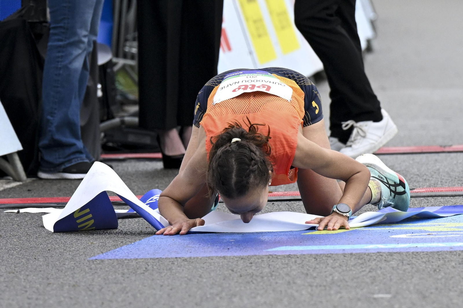 Las mejores fotos del histórico oro de Fátima  Ouhaddou en el Campeonato de Europa de maratón