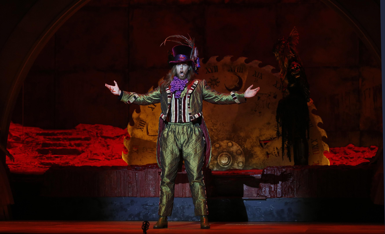 Las imágenes de la ópera 'El emperador de la Atlántida'