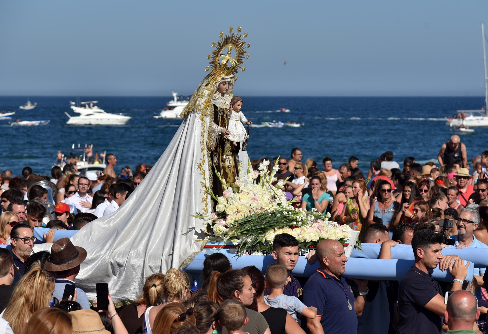 Festividad del Carmen en La Línea