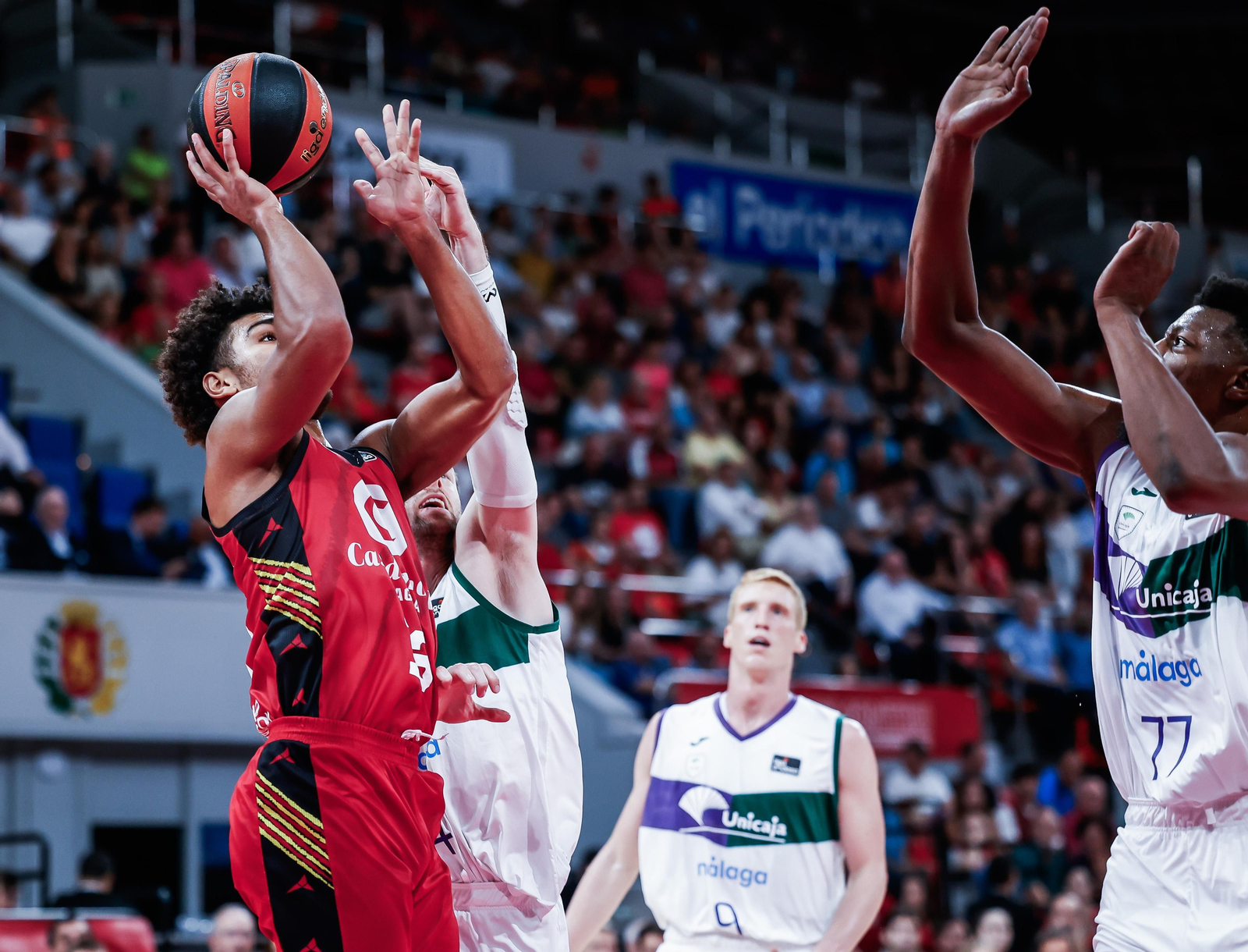 El Casademont Zaragoza-Unicaja, en fotos