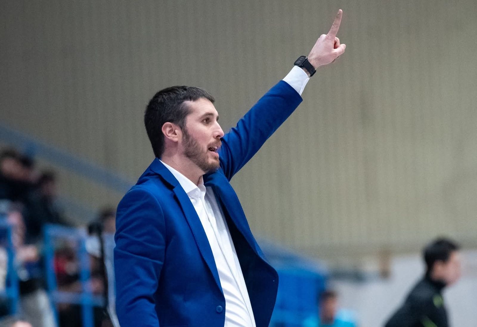 Gerard Casas, en un momento del choque ante el Jaén Paraíso Interior FS.