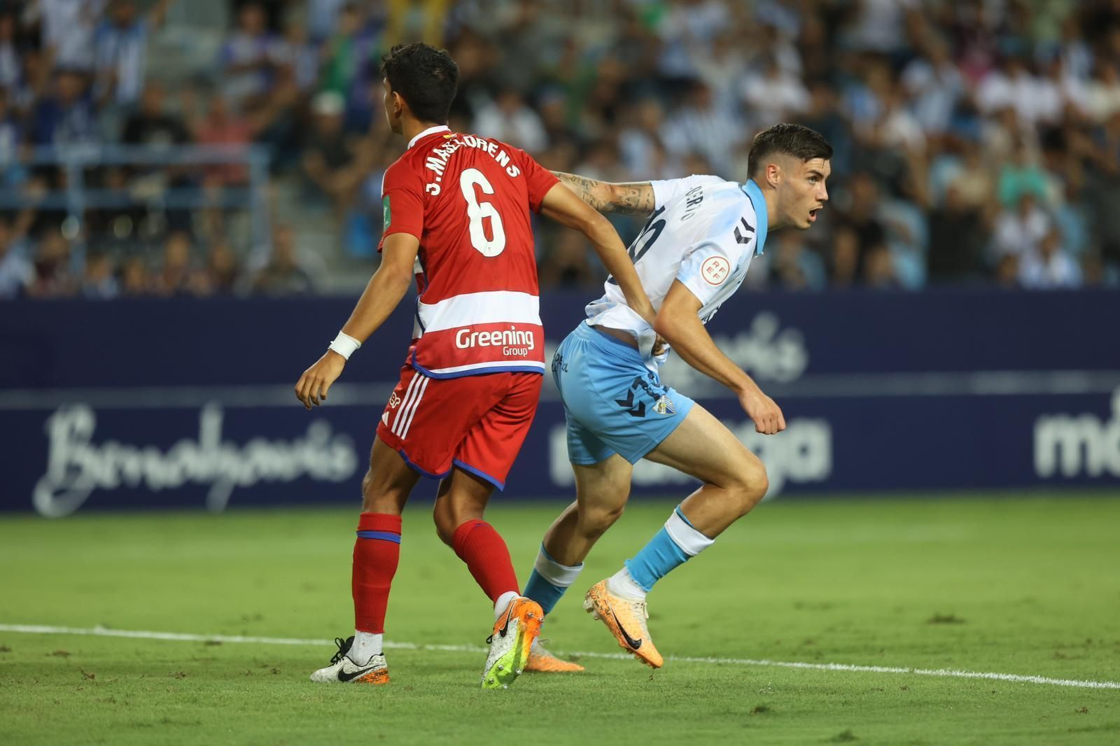 El Málaga CF - Recreativo Granada, en imágenes