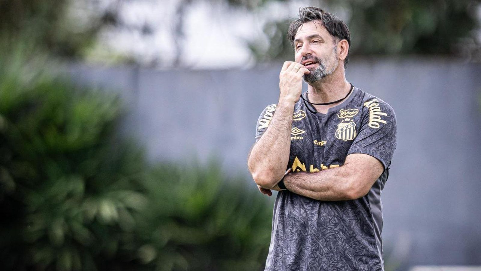 José Belman durante un entrenamiento