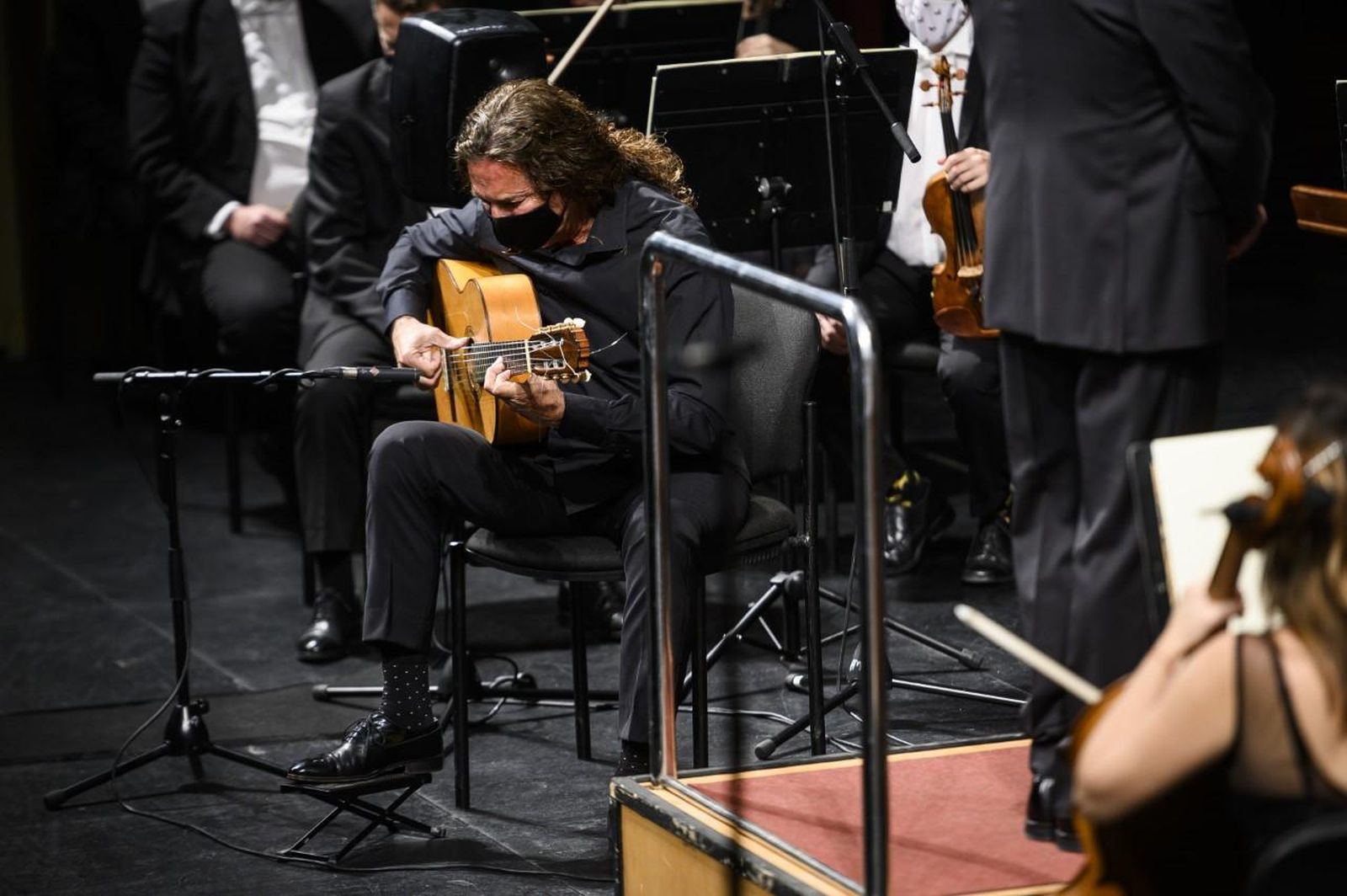 Tomatito, Anabel Veloso, Michael Thomas, Diego Cruz y la OCAL juntos por el AVE a Almería