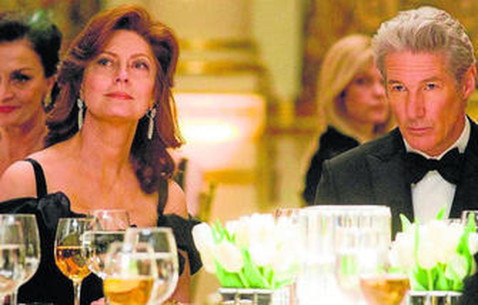 Susan Sarandon y Richard Gere en 'El fraude', la cinta que inauguró el pasado Festival de San Sebastián.