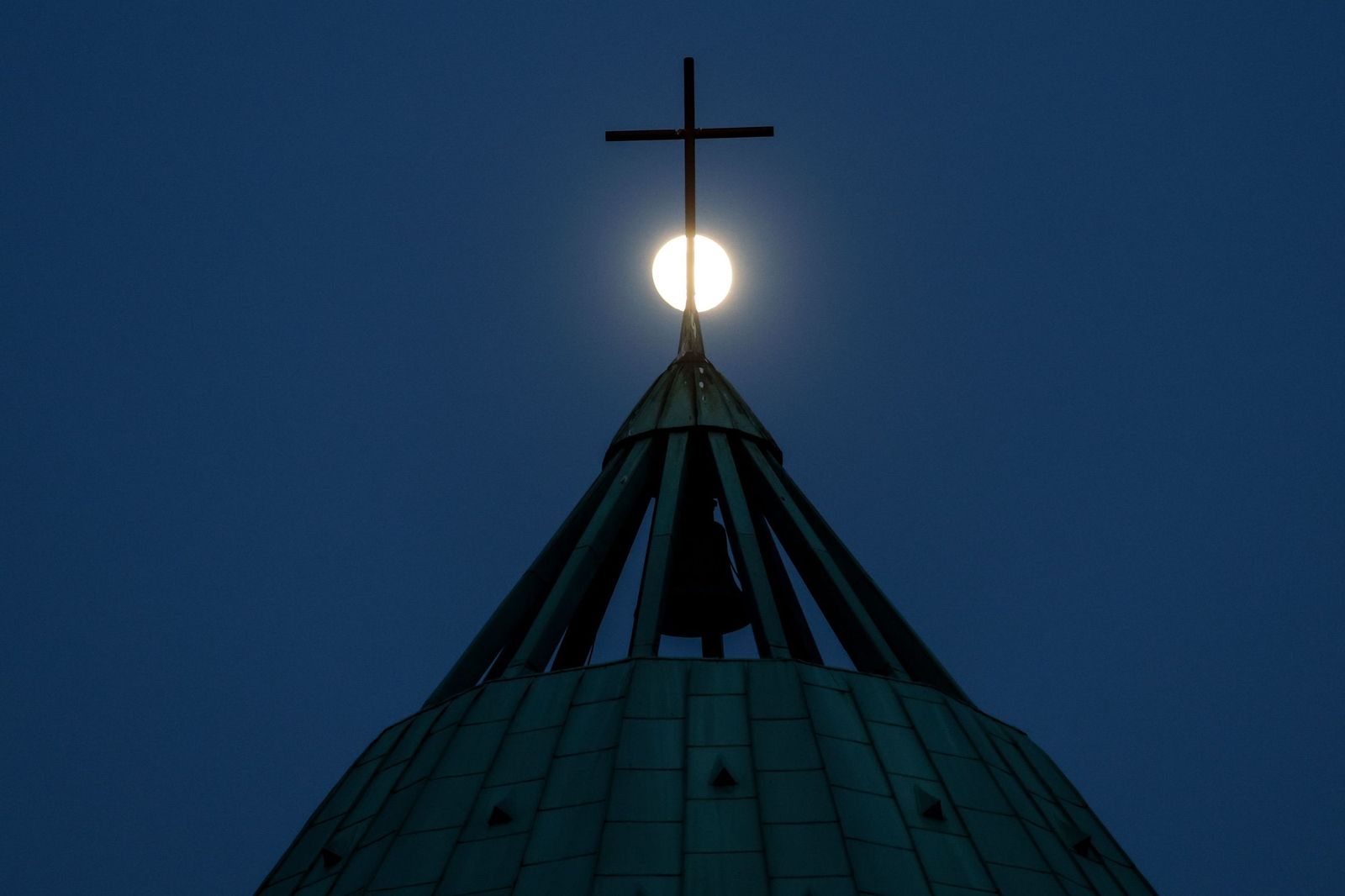 La llamada 'Luna de Nieve', el pasado año desde un punto de Berlín.