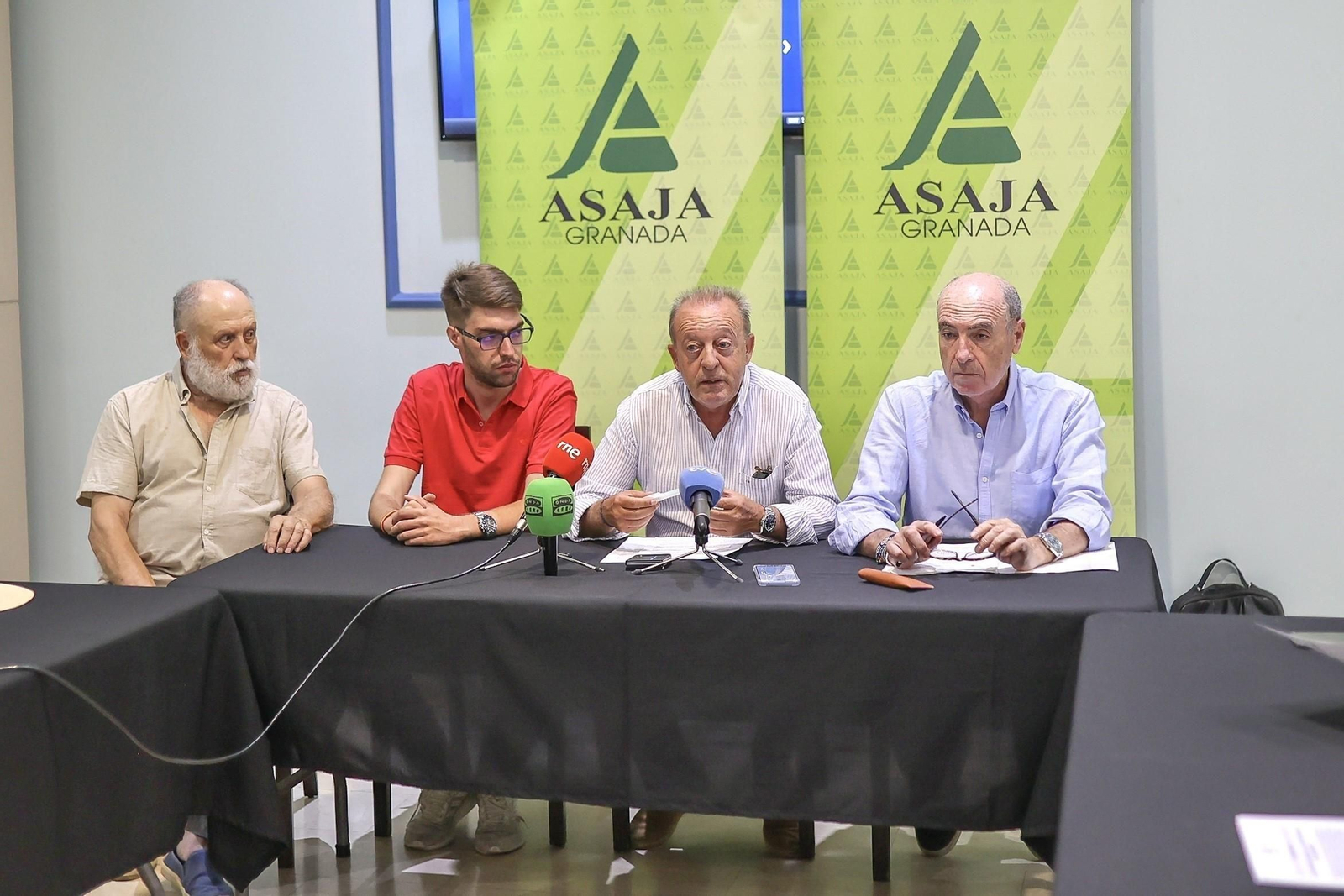 El pasado mes de julio los dirigentes de Asaja Granada ya denunciaban las poíticas agrarias europeas.