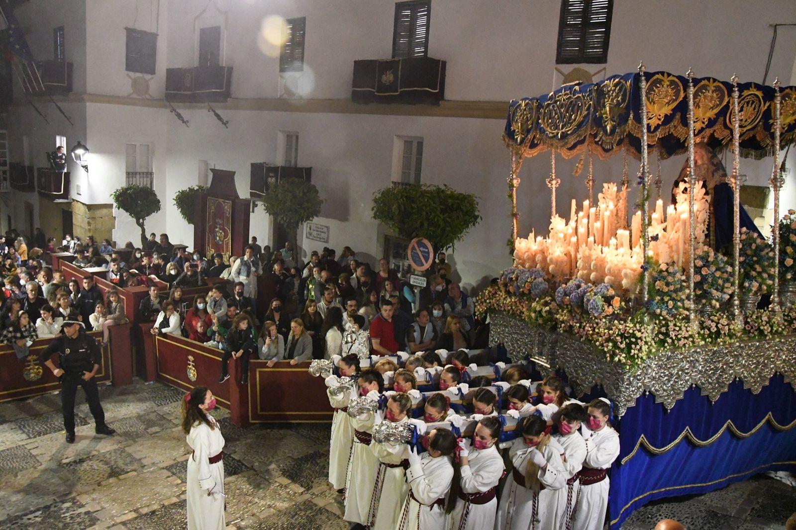 Las fotos del Viernes Santo en San Roque: la Magna del Santo Entierro