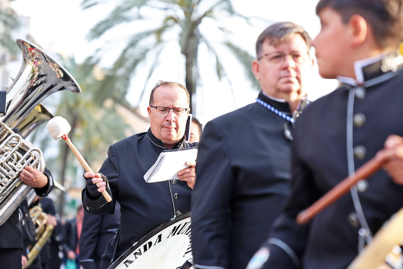 Imágenes de la VIrgen de Los Dolores por su barrio de las Colonias