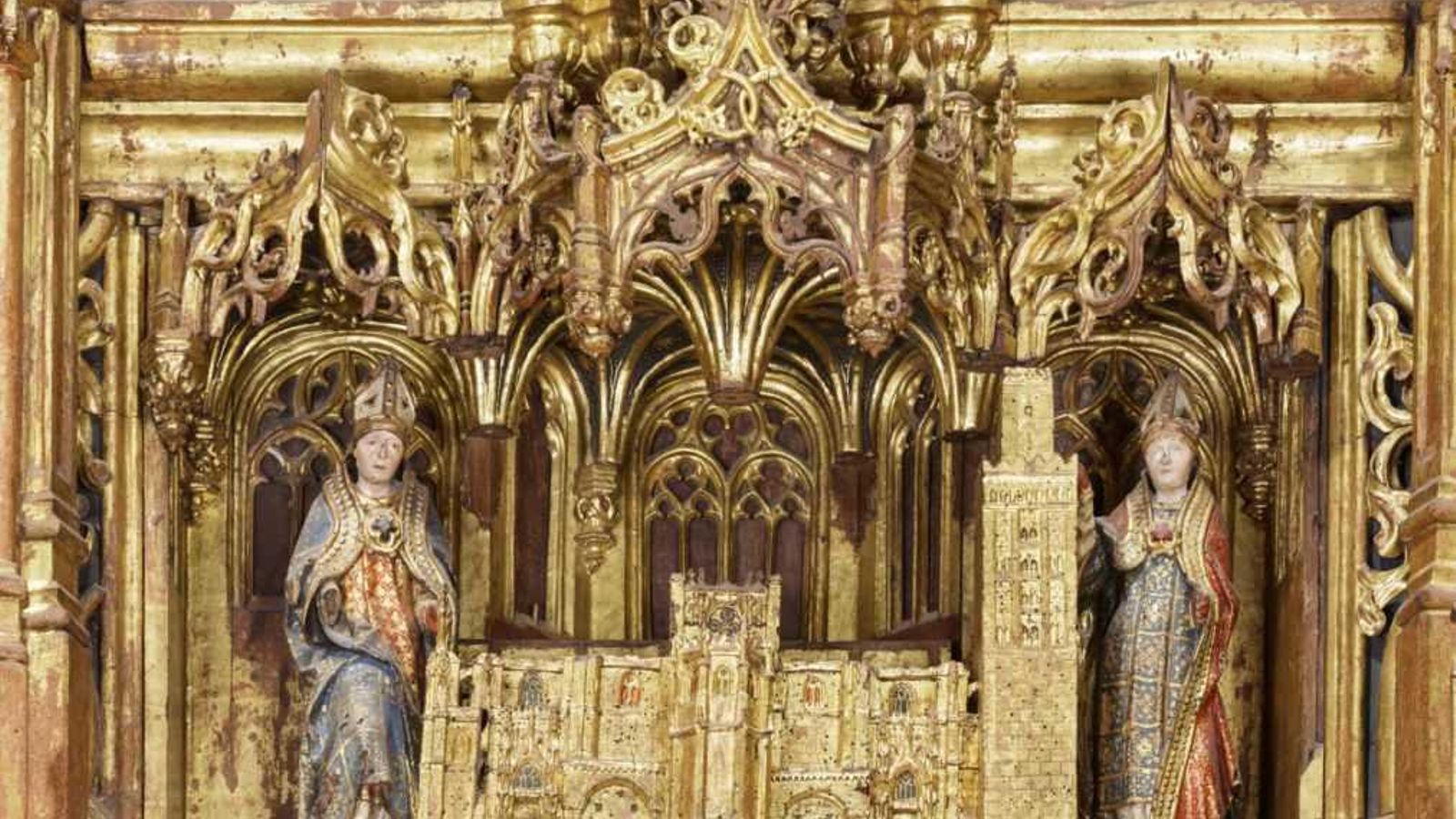 La maqueta de la Catedral de Sevilla.