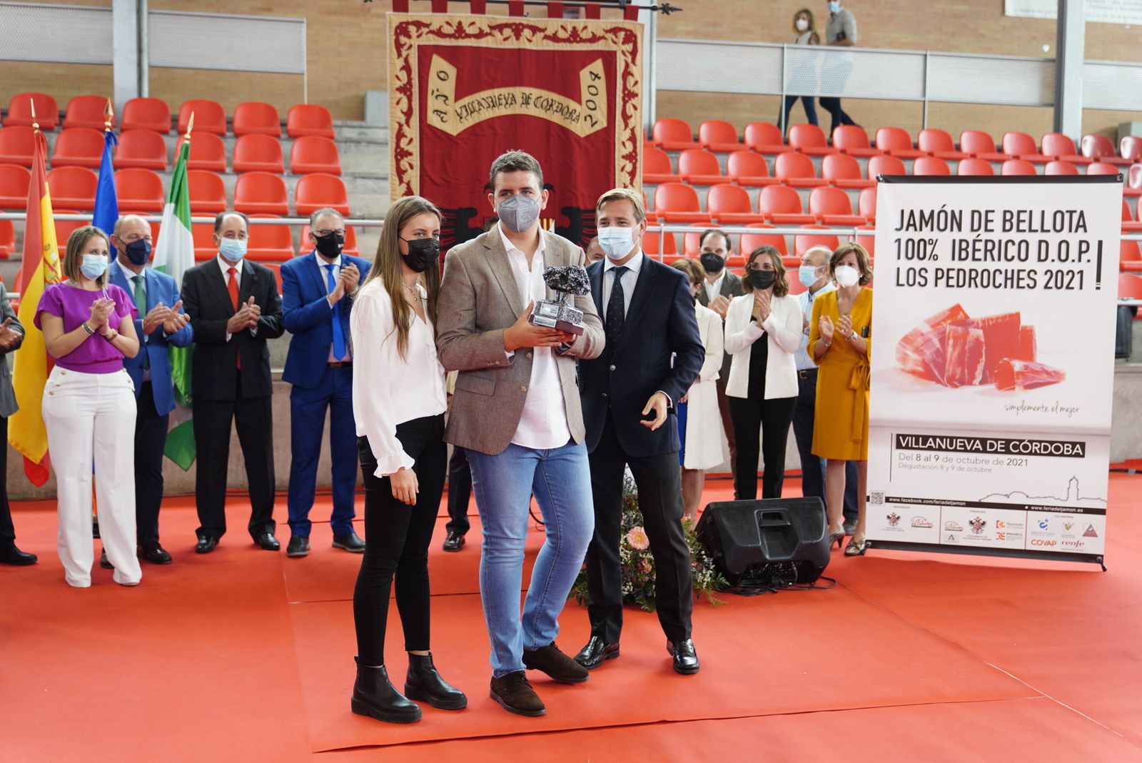 La última jornada de la Feria del Jamón de Villanueva de Córdoba, en fotografías