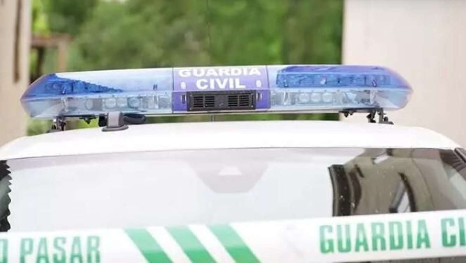 Un patrullero de la Guardia Civil