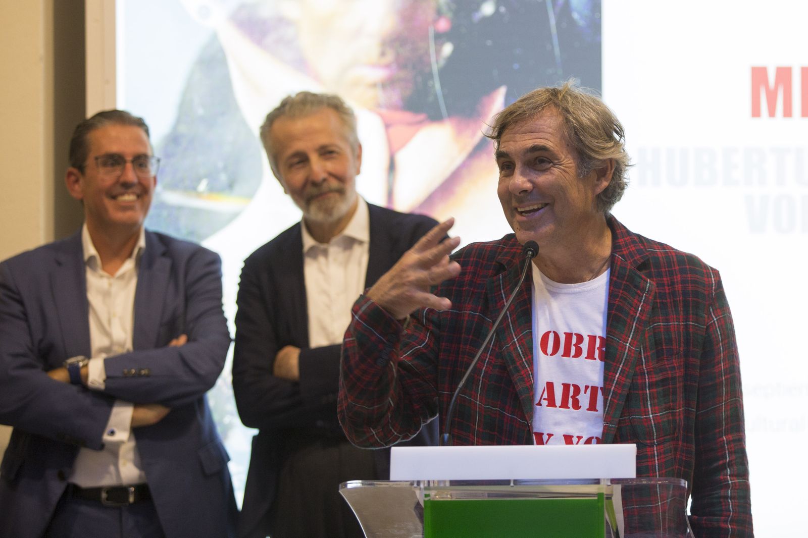 Inauguración de la muestra '15 minutos de fama' de Hubertus von Hohenlohe