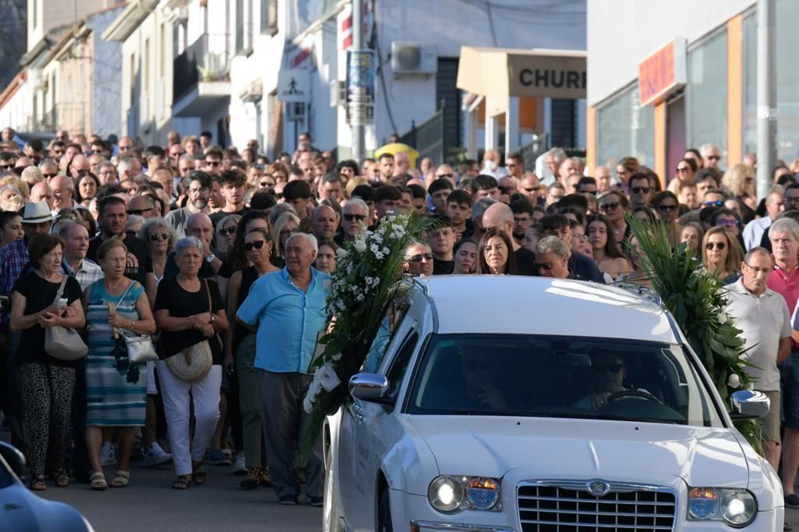 Primeras imágenes del entierro de Juan Trujiilos en Íllora