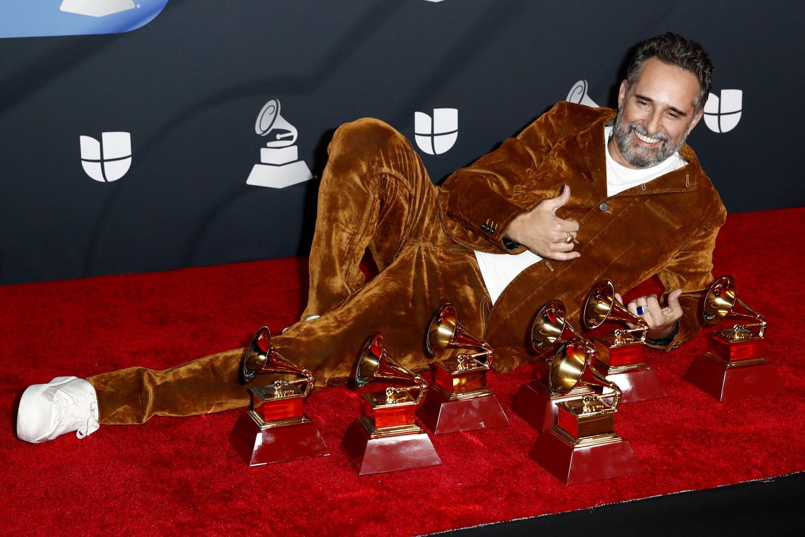 La alfombra roja de los Grammy latinos