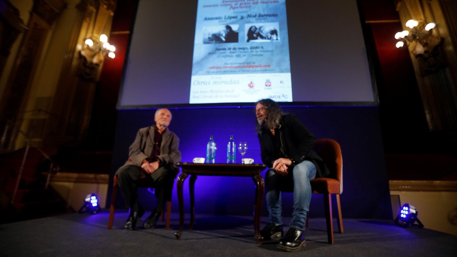 Antonio López y Noé Serrano, en Córdoba.