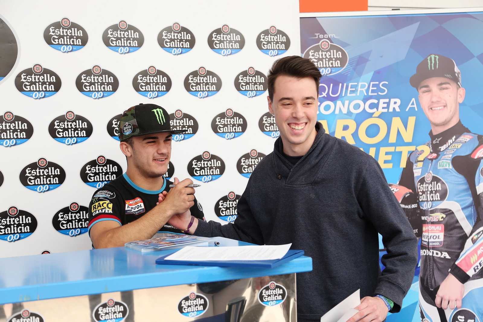 Arón Canet, en El Corte Inglés