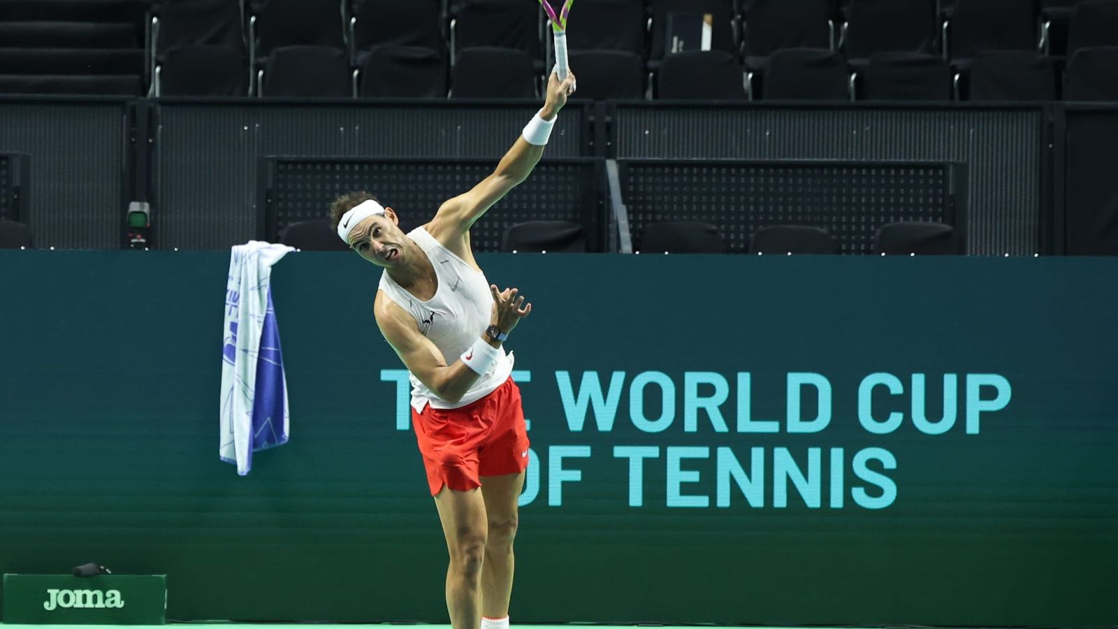 Rafa Nadal-Carlos Alcaraz, ocho juegos a tope con empate antes de la Copa Davis