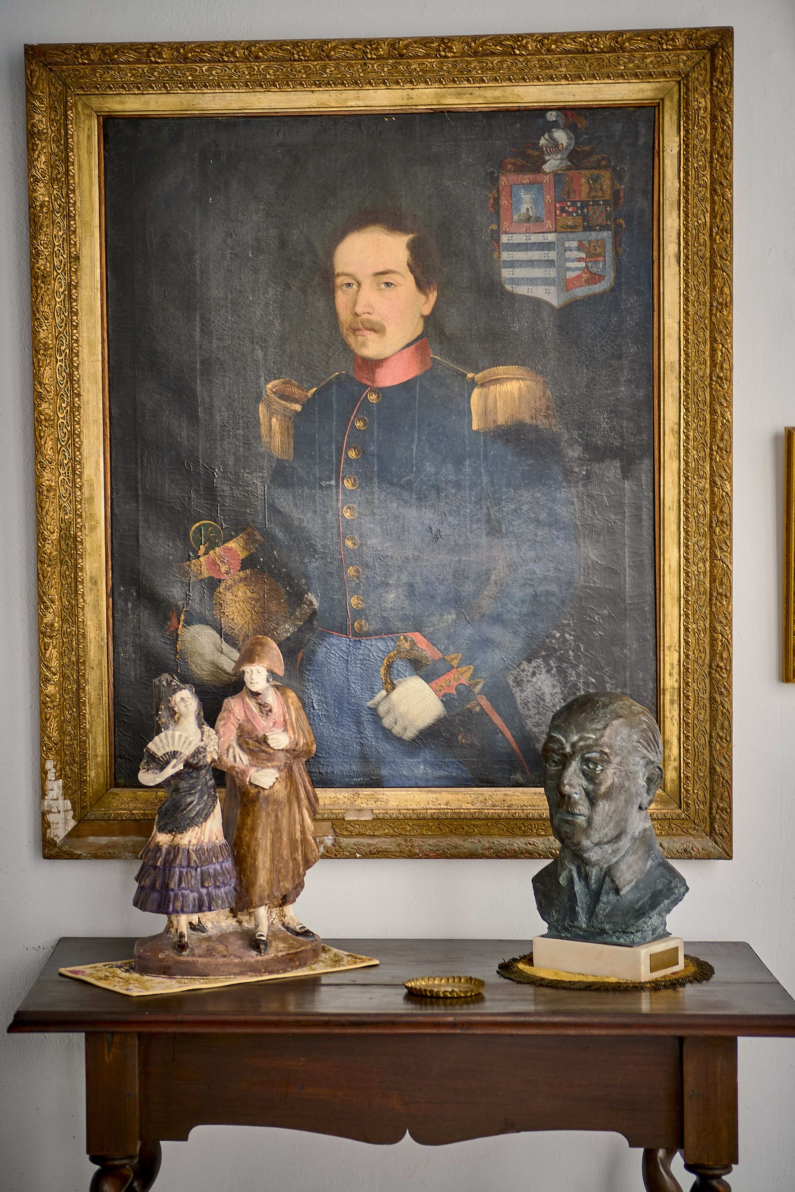 Interior de la finca en Antonio López 7.