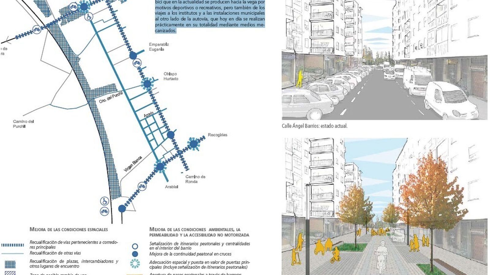 Intervención en el entorno del parque García Lorca.