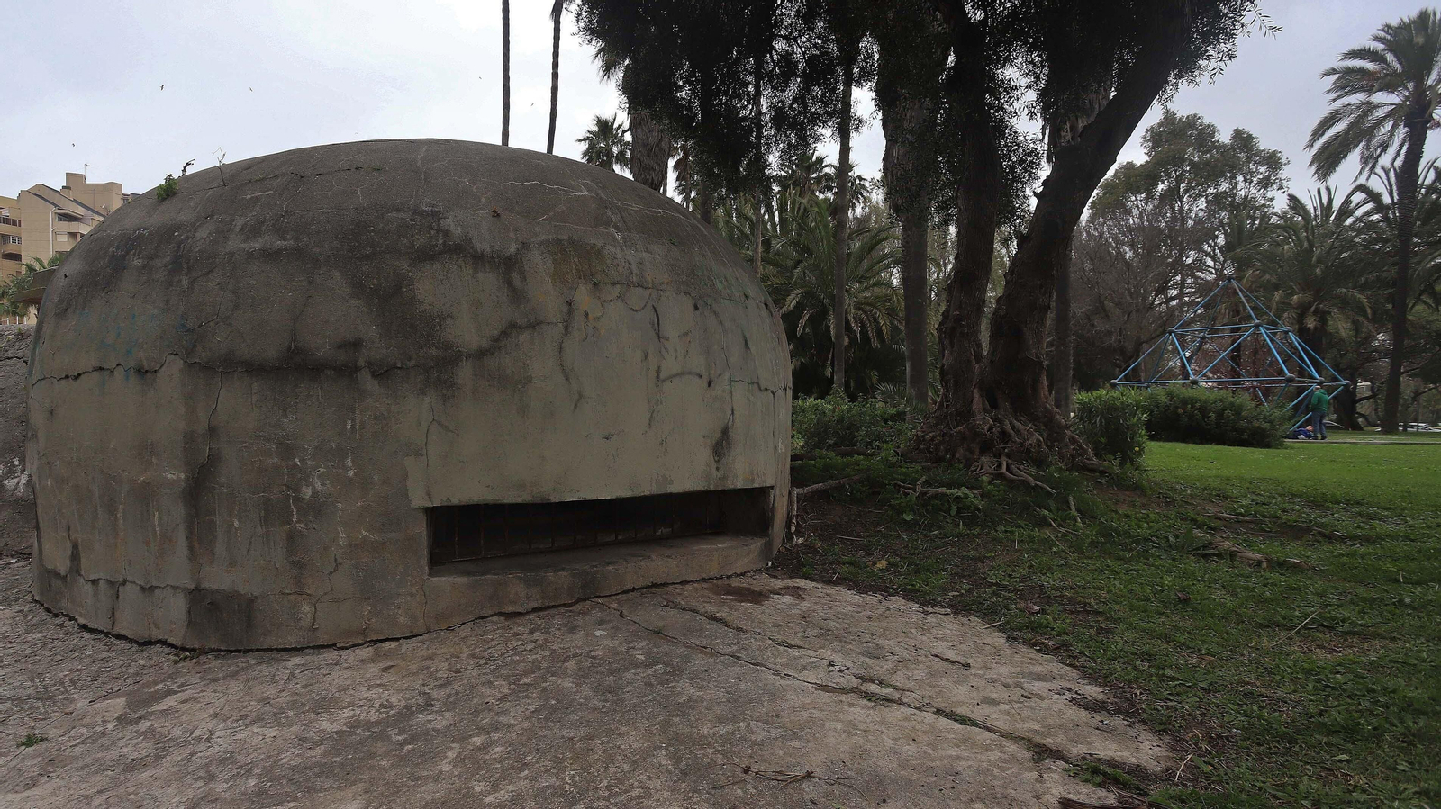 Búnkeres del parque Princesa Sofía de La Línea