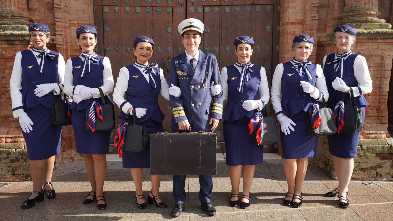 Así se disfrazaron los moguereños para la Feria de Época 1900 de Moguer