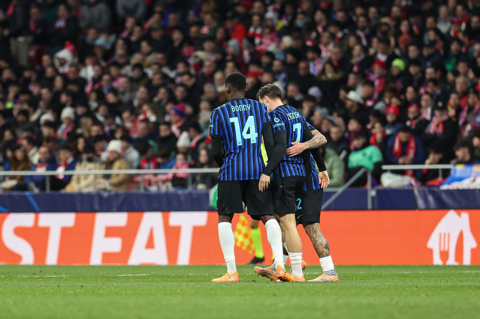 Las fotos del Atlético de Madrid-Inter