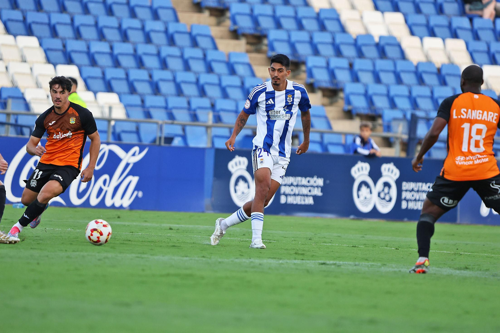 Las imágenes del Recreativo de Huelva - Fuenlabrada