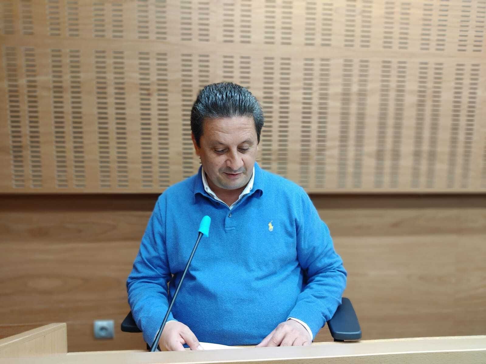 El portavoz de Vox El Puerto, Juan Carlos Sanz.