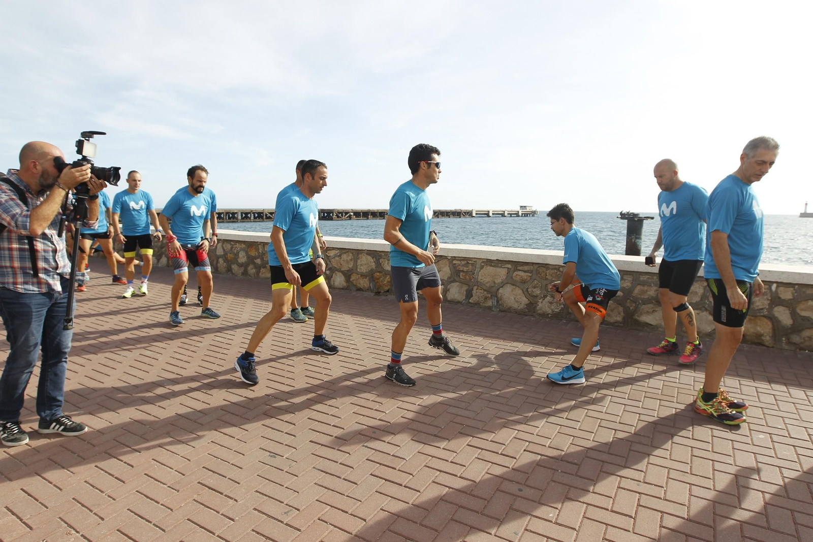 Fotogalería triatleta Javier Gómez Noya en Almería