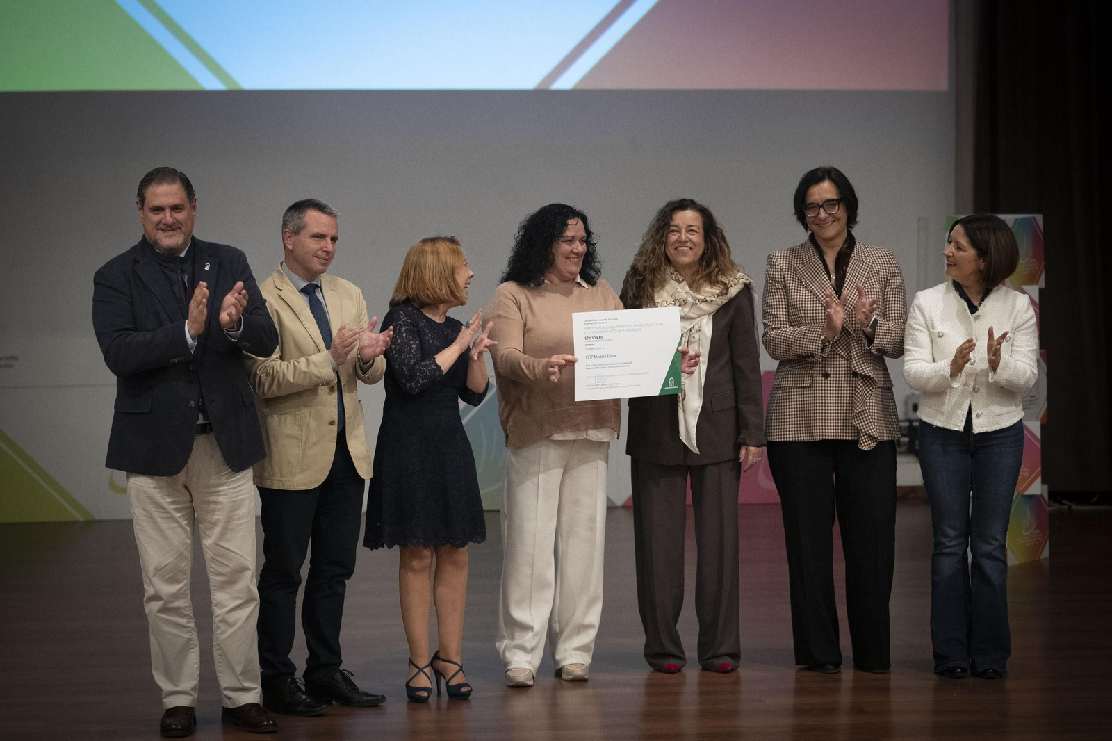 Fotos: los Premios a la Promoción de la Cultura de Paz y la Convivencia Escolar en Granada