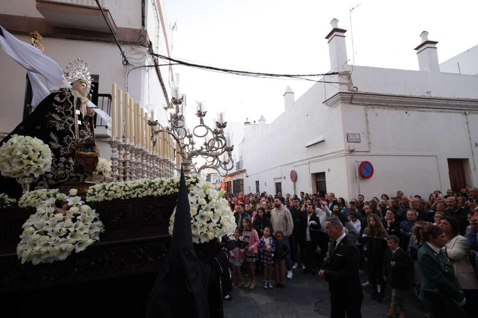 Las imágenes de la hermandad de la Soledad de la Semana Santa de San Fernando 2023