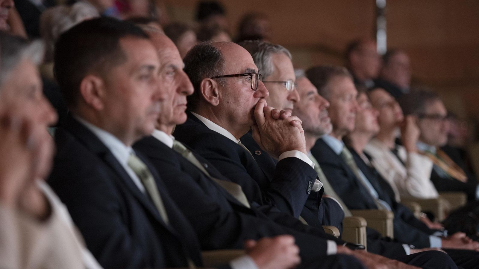 Ignacio Galán, en el centro.