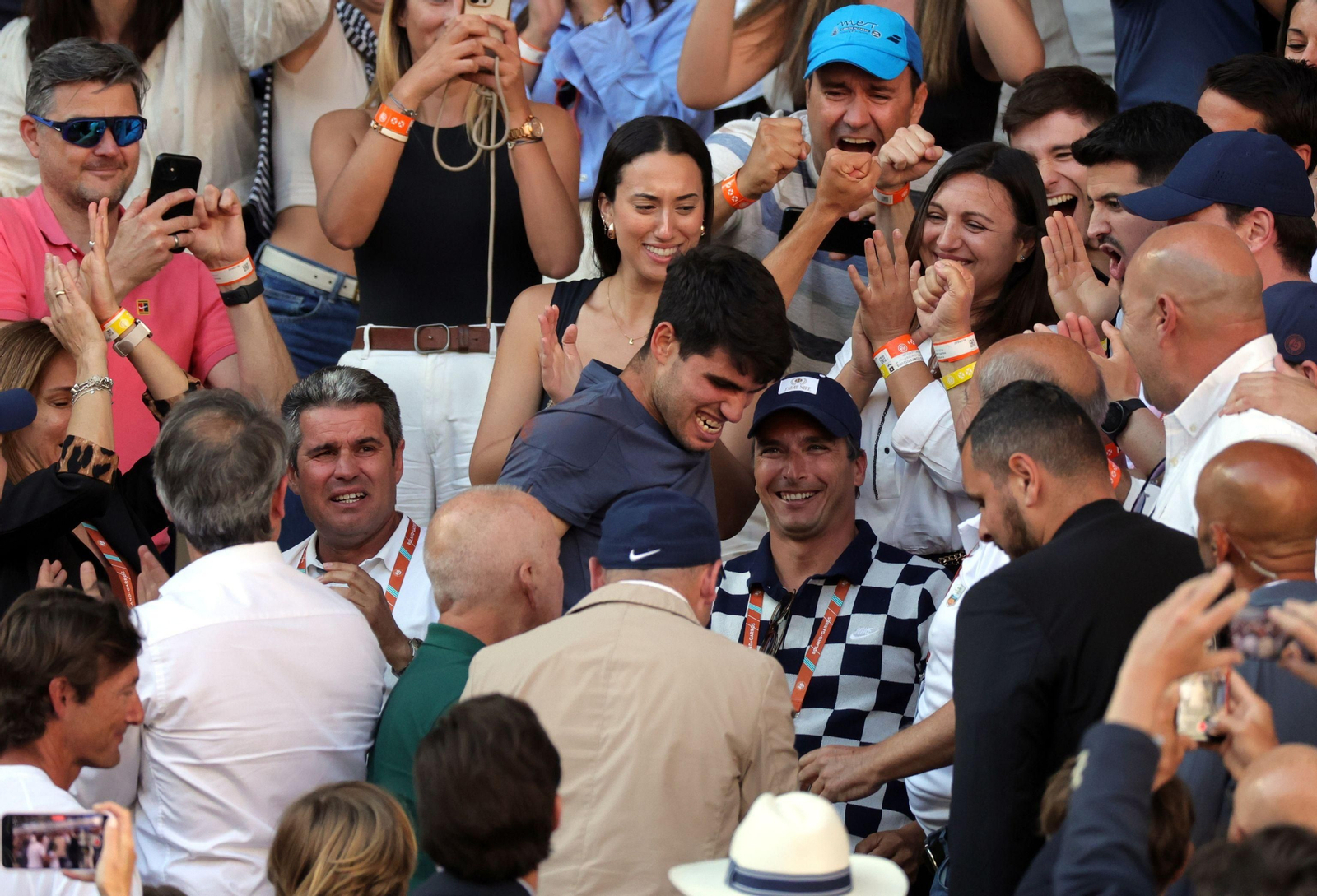 Las fotos del primer título de Carlos Alcaraz en Roland Garros