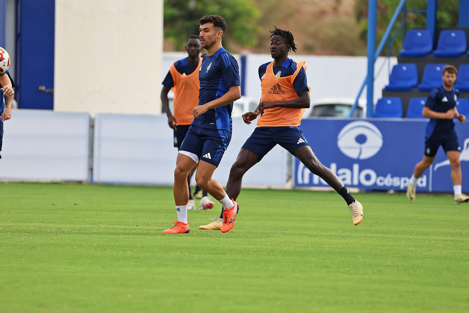 Entrenamiento del Recreativo de Huelva