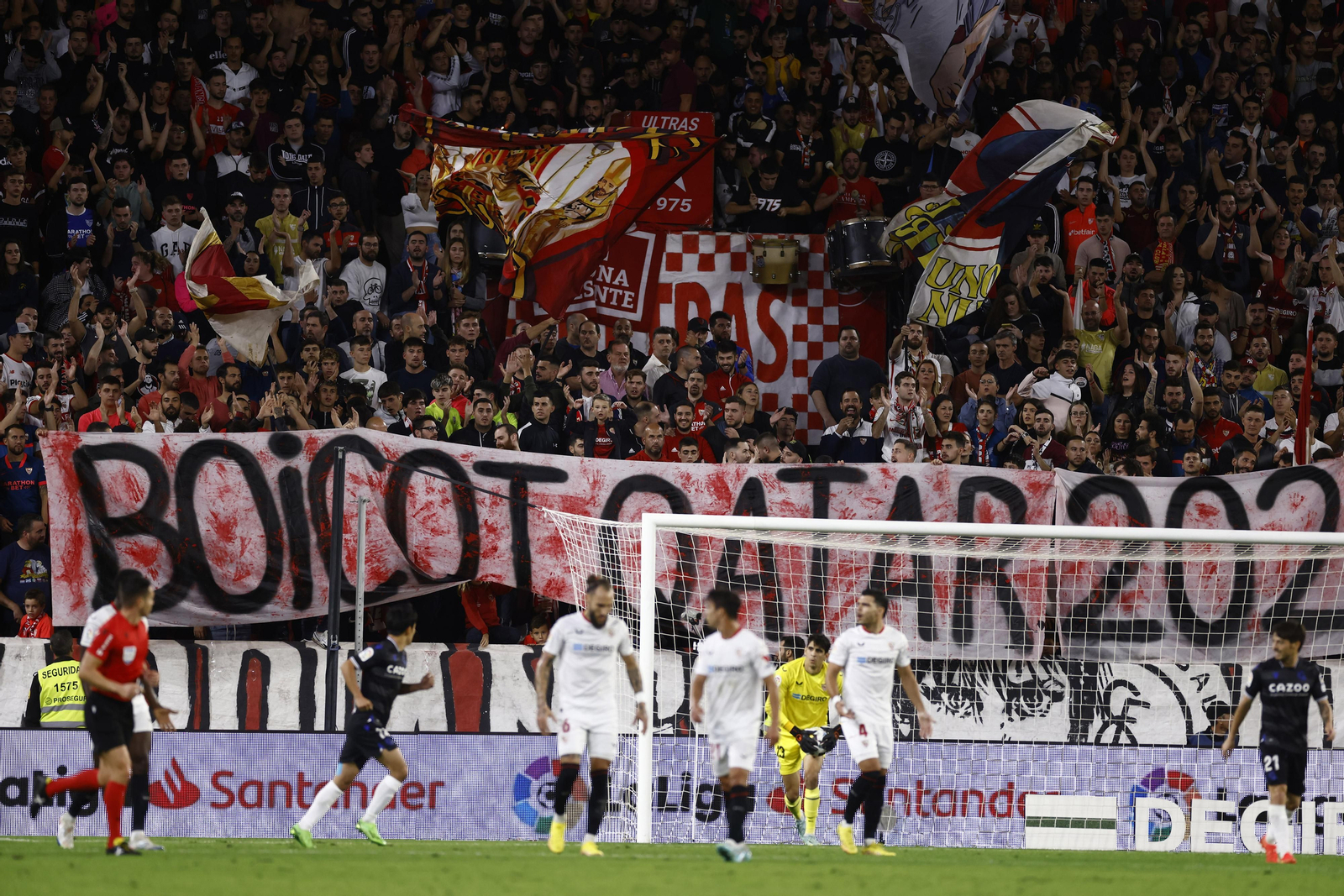 Las imágenes del Sevilla FC-Real Sociedad