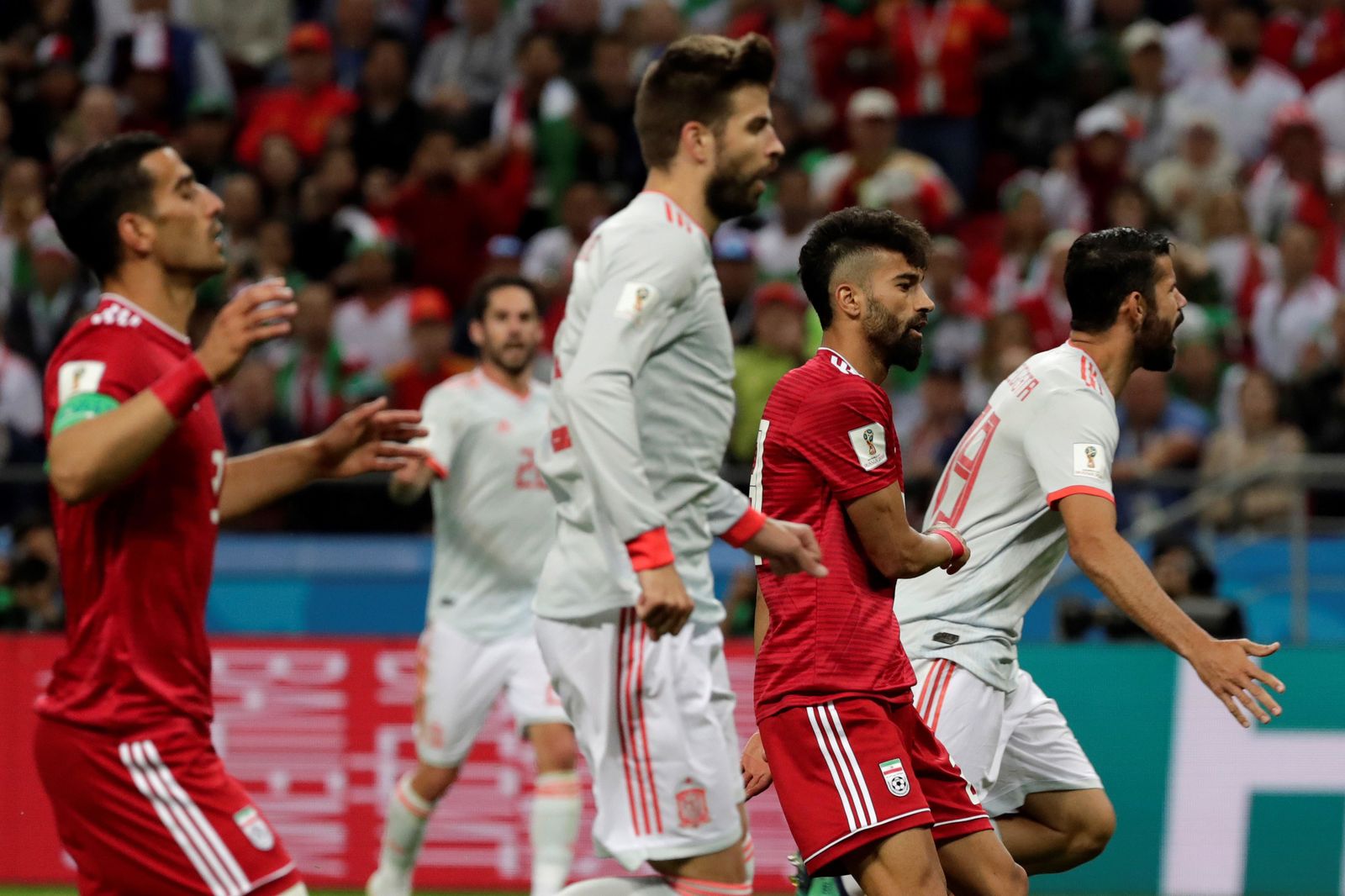 Las imágenes del Irán-España