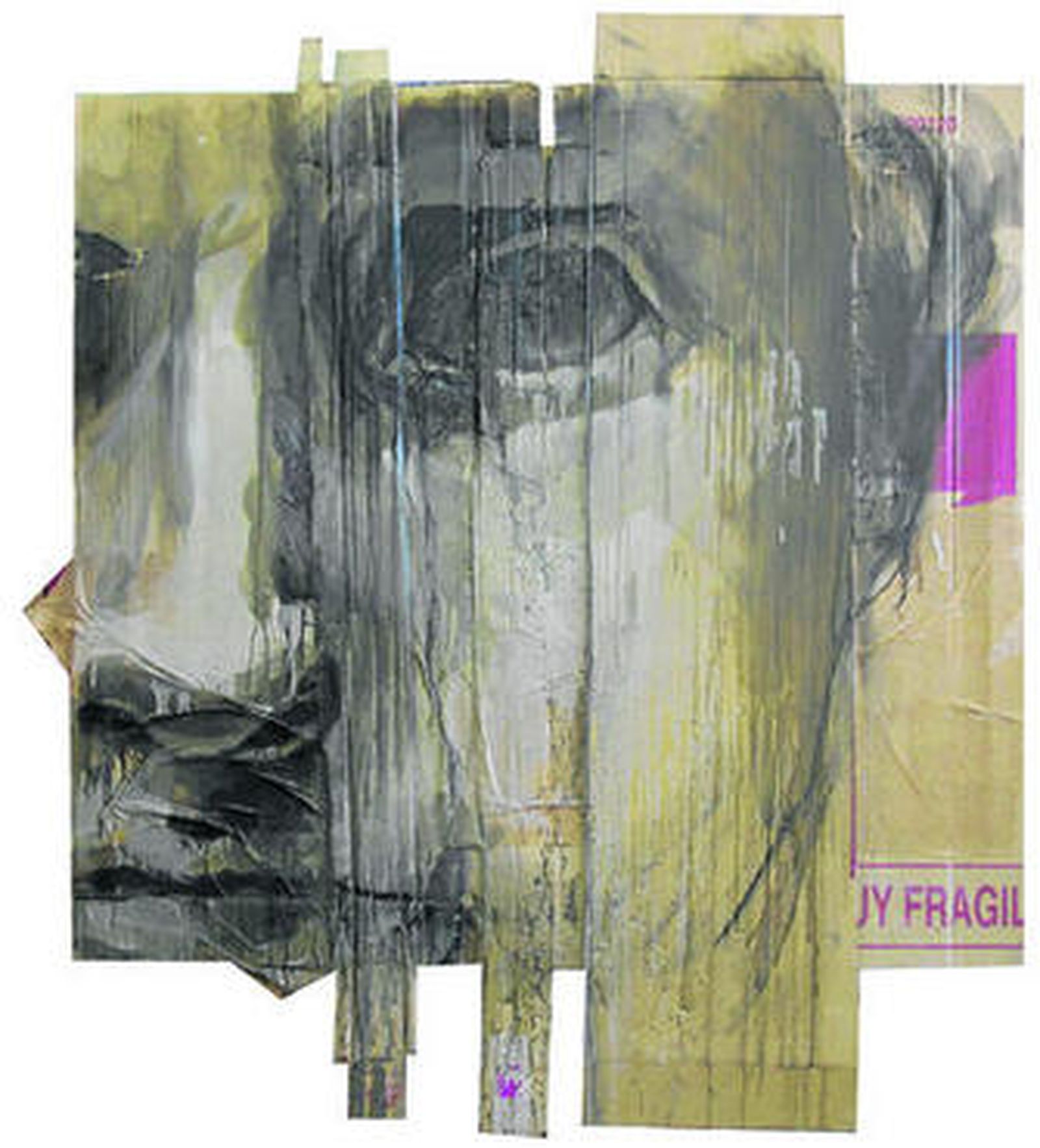 Obra de Blanca del Río incluida en la muestra.