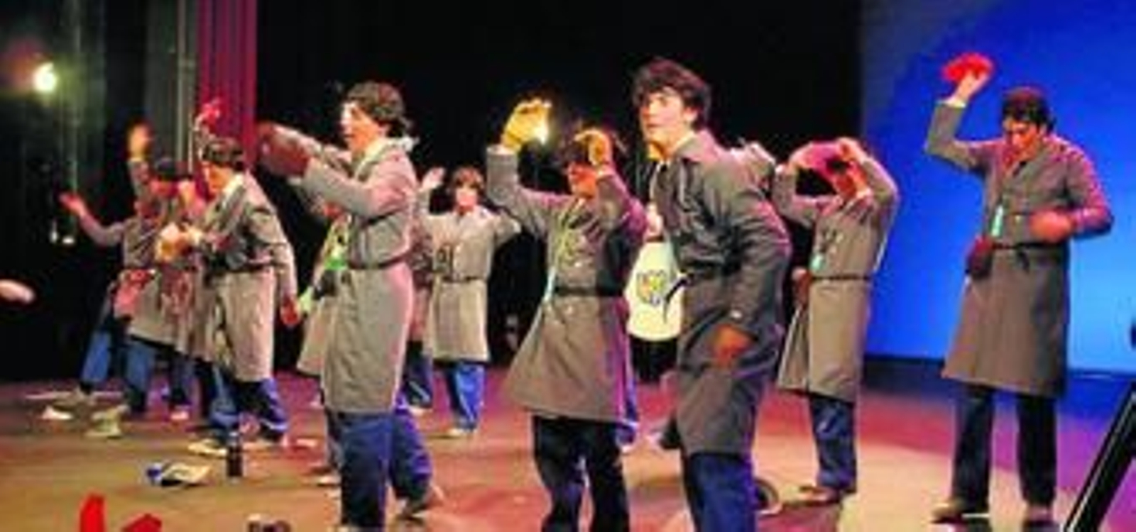 Las chirigotas de Aracena cantan los temas candentes de la política