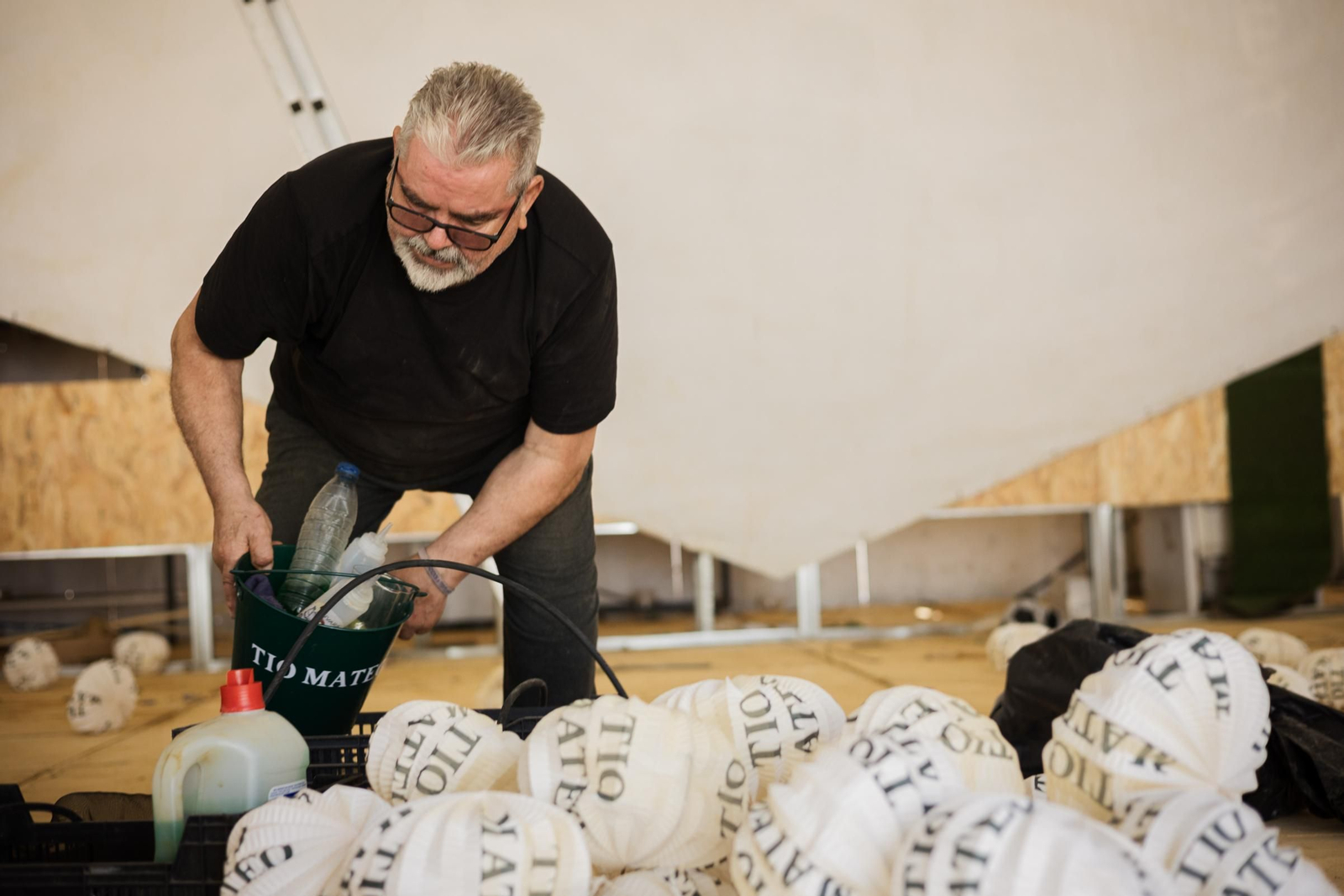 El inicio del desmontaje de la Feria de Jerez 2024, en imágenes