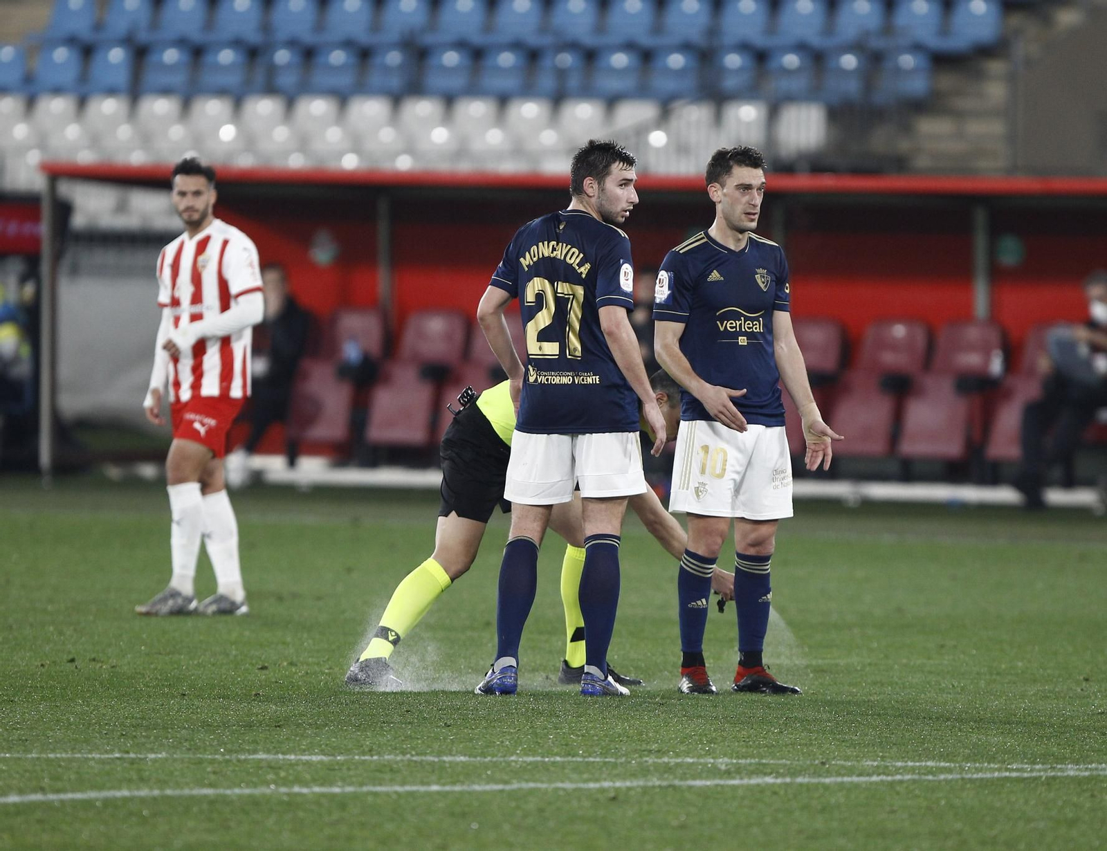 Fotogalería U.D. Almería-C.A. Osasuna. Copa del Rey