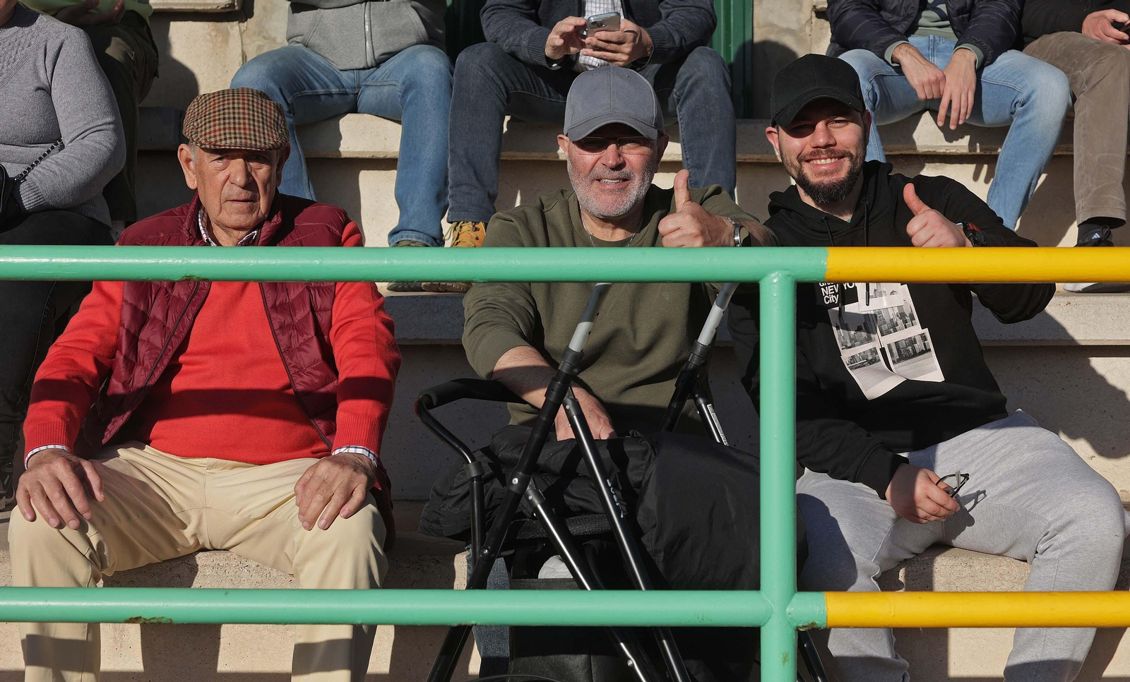 Búscate durante el segundo partido España - Italia sub-17 en Los Barrios