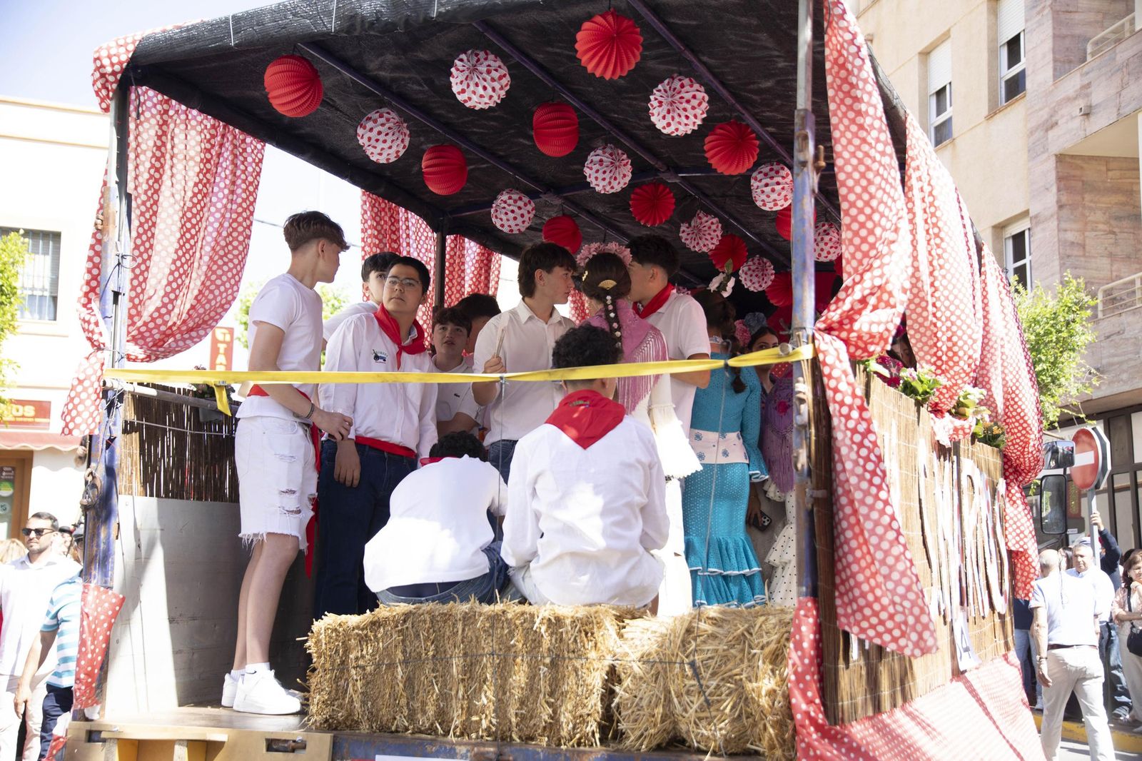 Las imágnes de la misa y procesión en honor a San Marcos en El Ejido