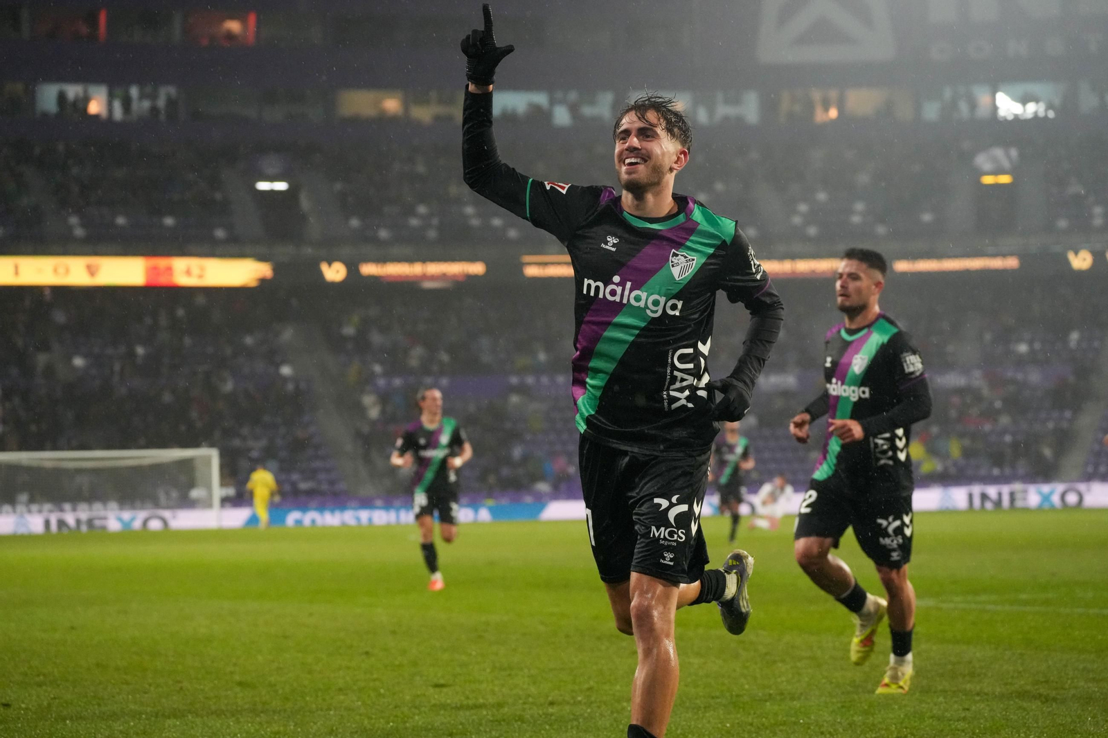 El Real Valladolid-Málaga CF, en fotos