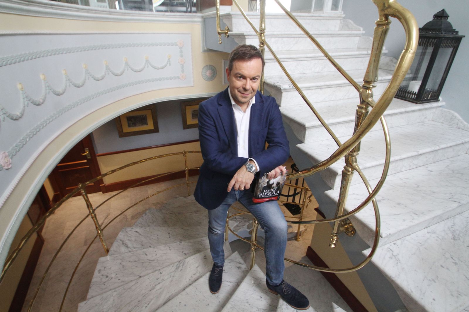 Javier Sierra, fotografiado en una anterior visita a Sevilla.