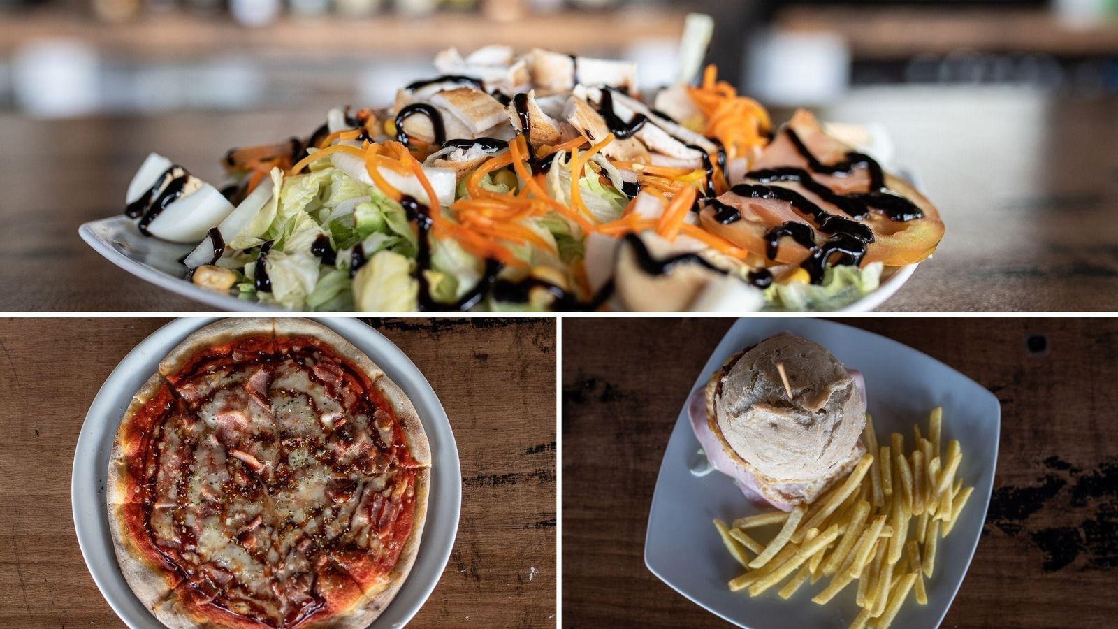 Opciones para comer en Platinum Garden