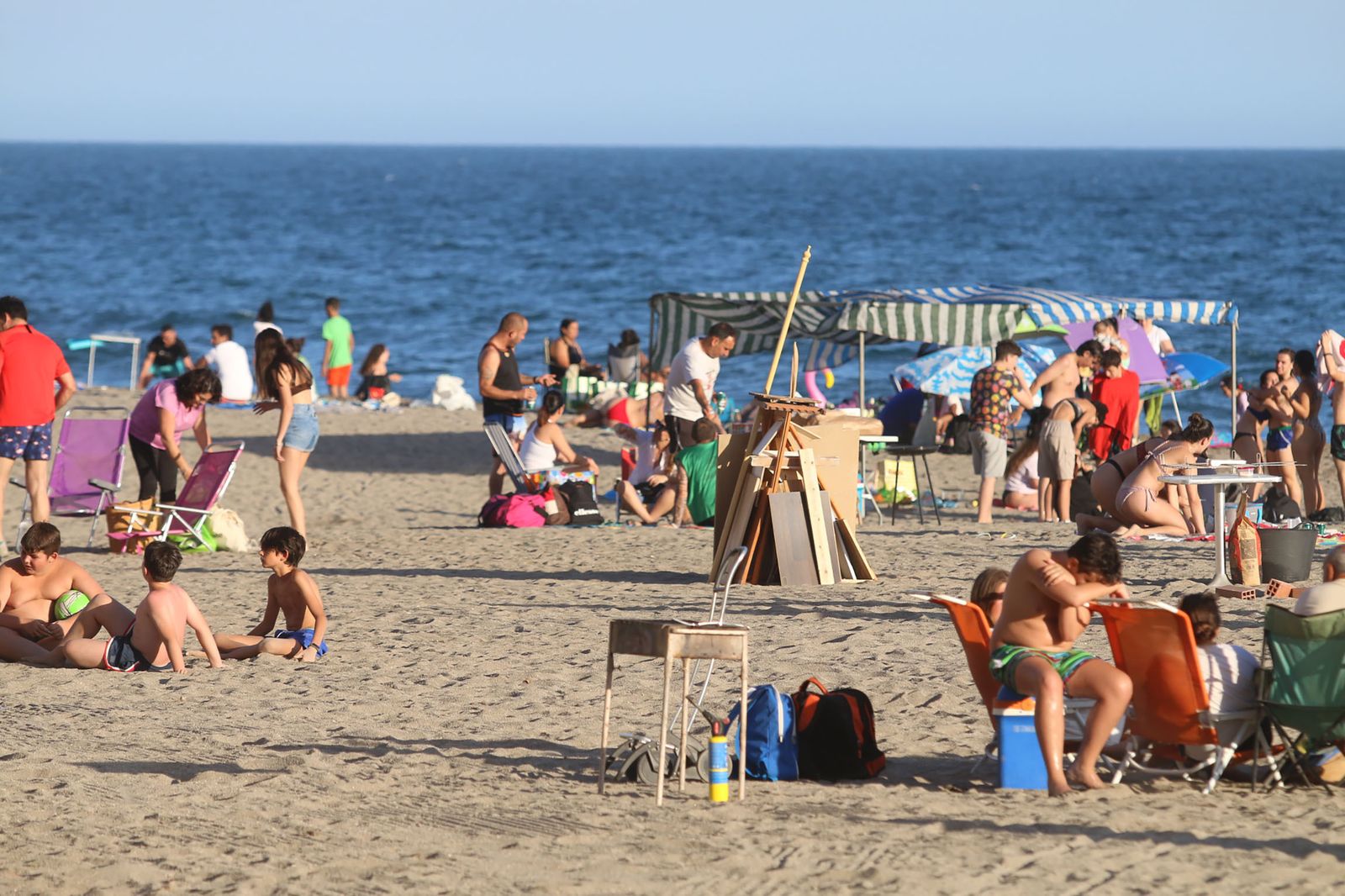 Fotogalería de los preparativos de la noche de San Juan