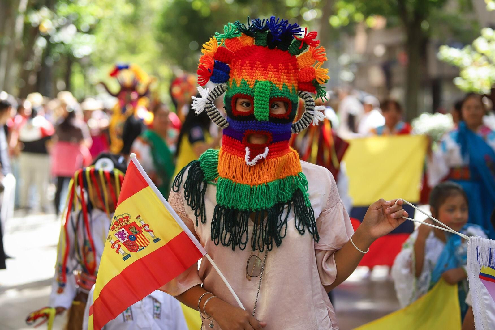Fotos: así ha sido el desfile por el Día de la Hispanidad en Granada