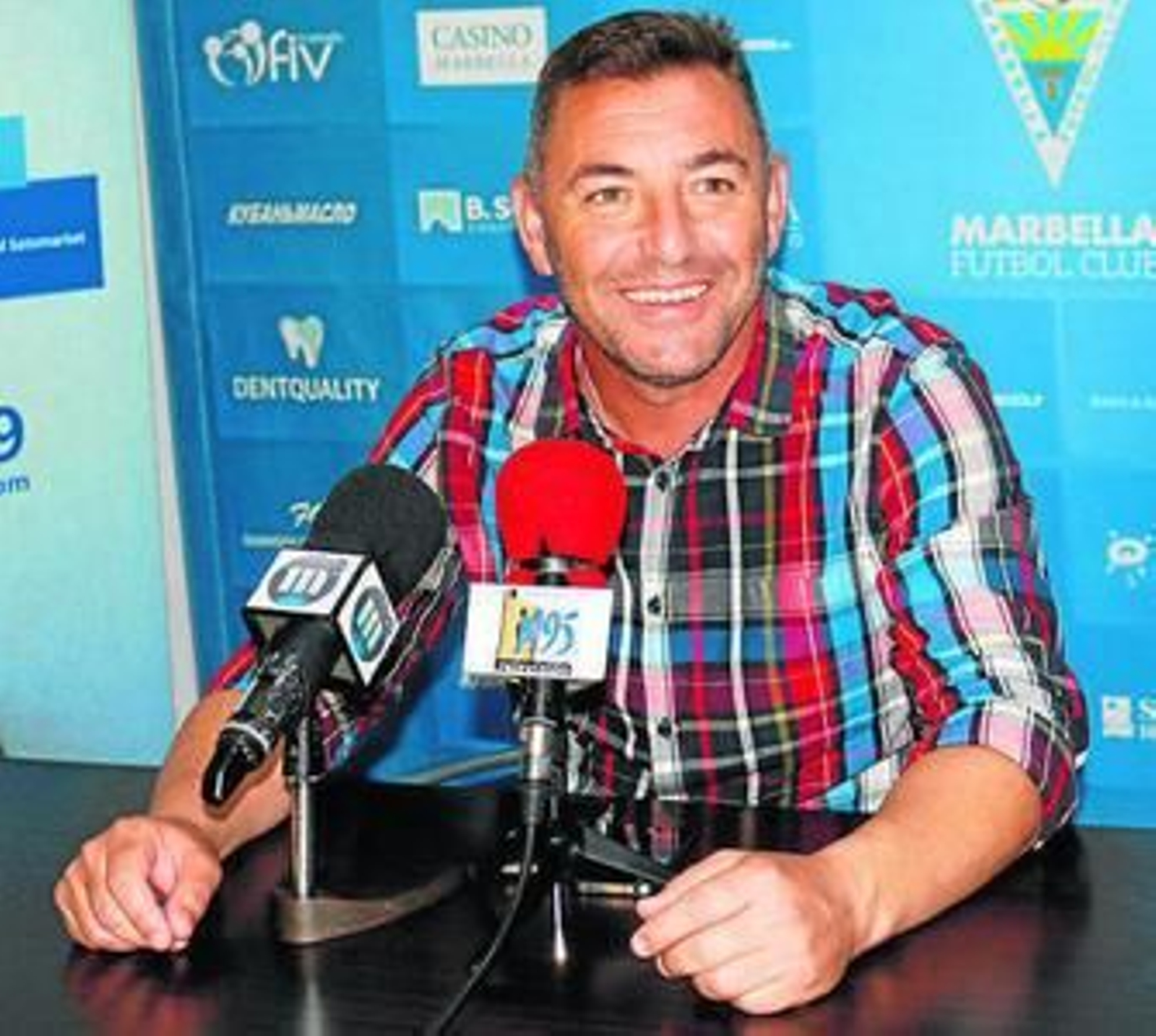 Loren Moron, en la rueda de prensa previa al partido.