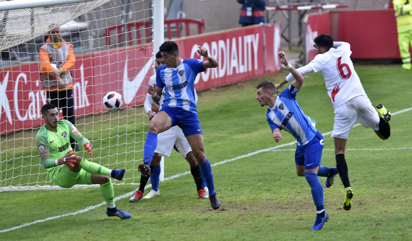 Imagen del Sevilla Atlético-Atlético Malagueño.